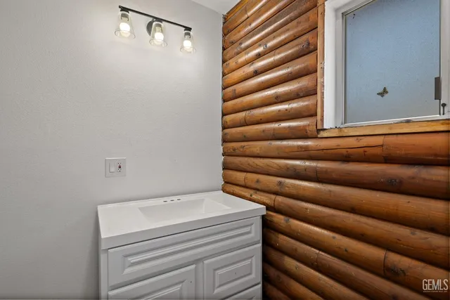 a bathroom with a sink