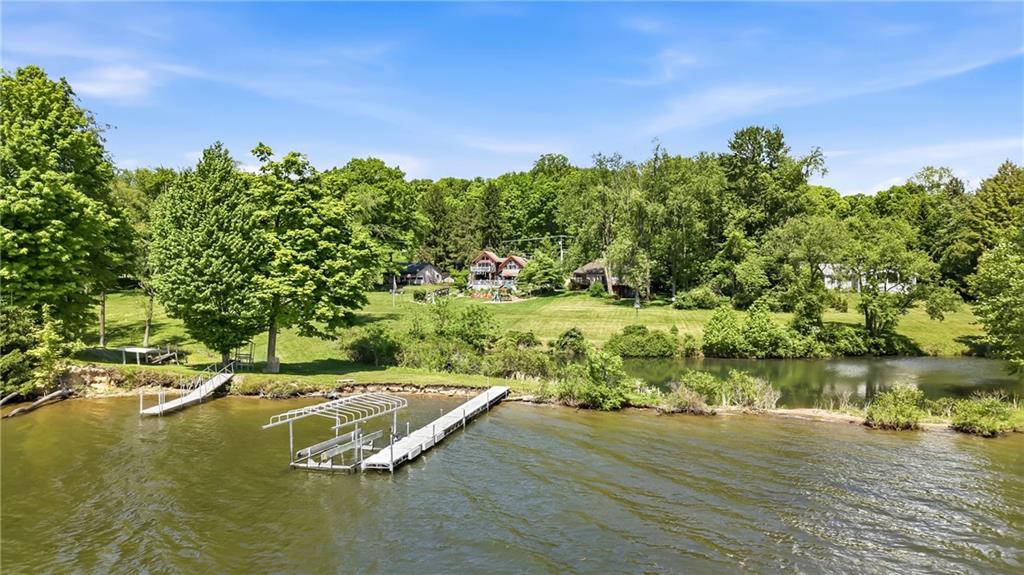 4621 East Lake Road Jamestown, PA 16134 - Photo 12 of 46 DOCKS IN THE WATER