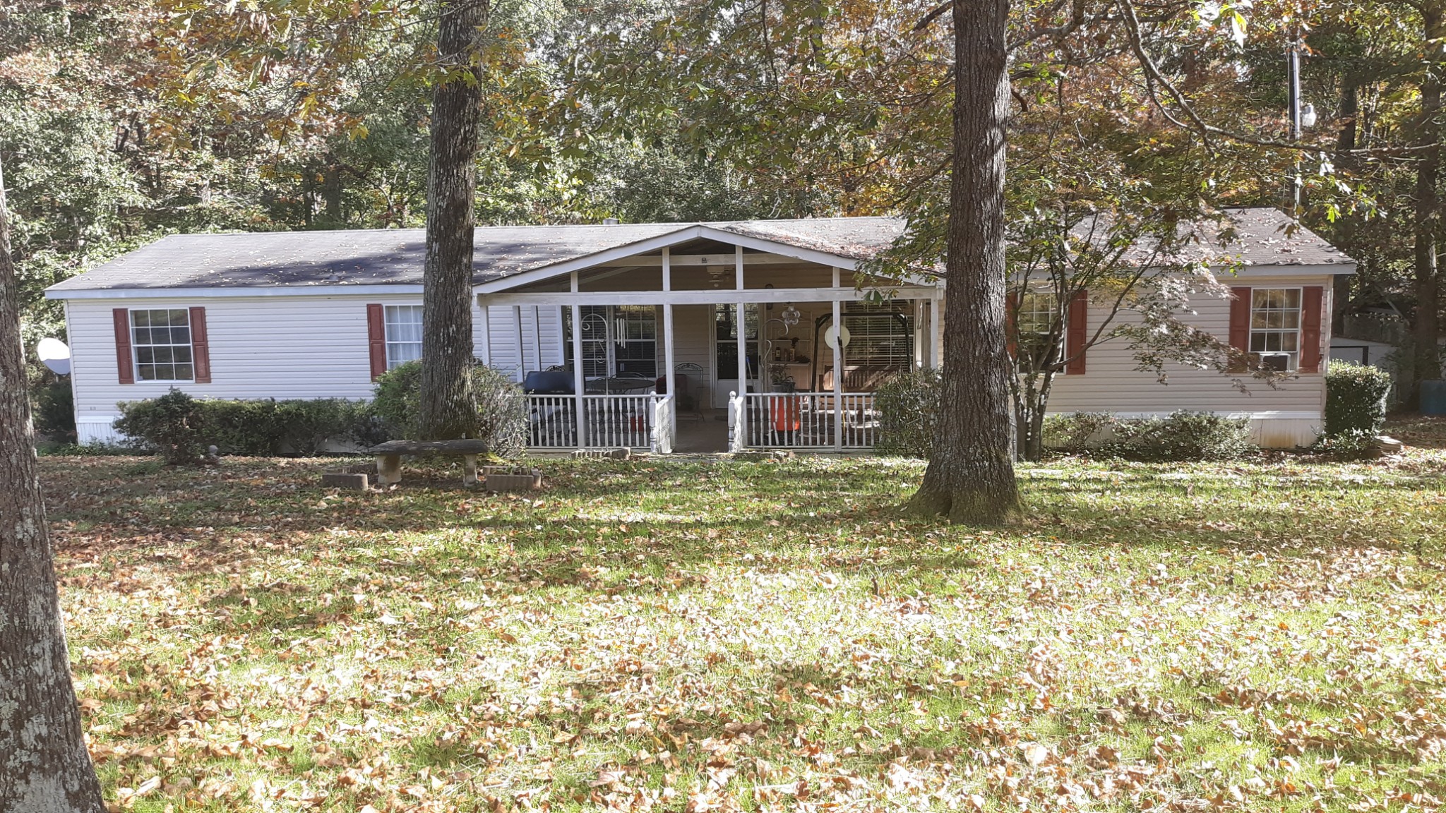 6611 Wesley Ridge Road Lyles, TN 37098 - Photo 23 of 27 a front view of a house with a yard