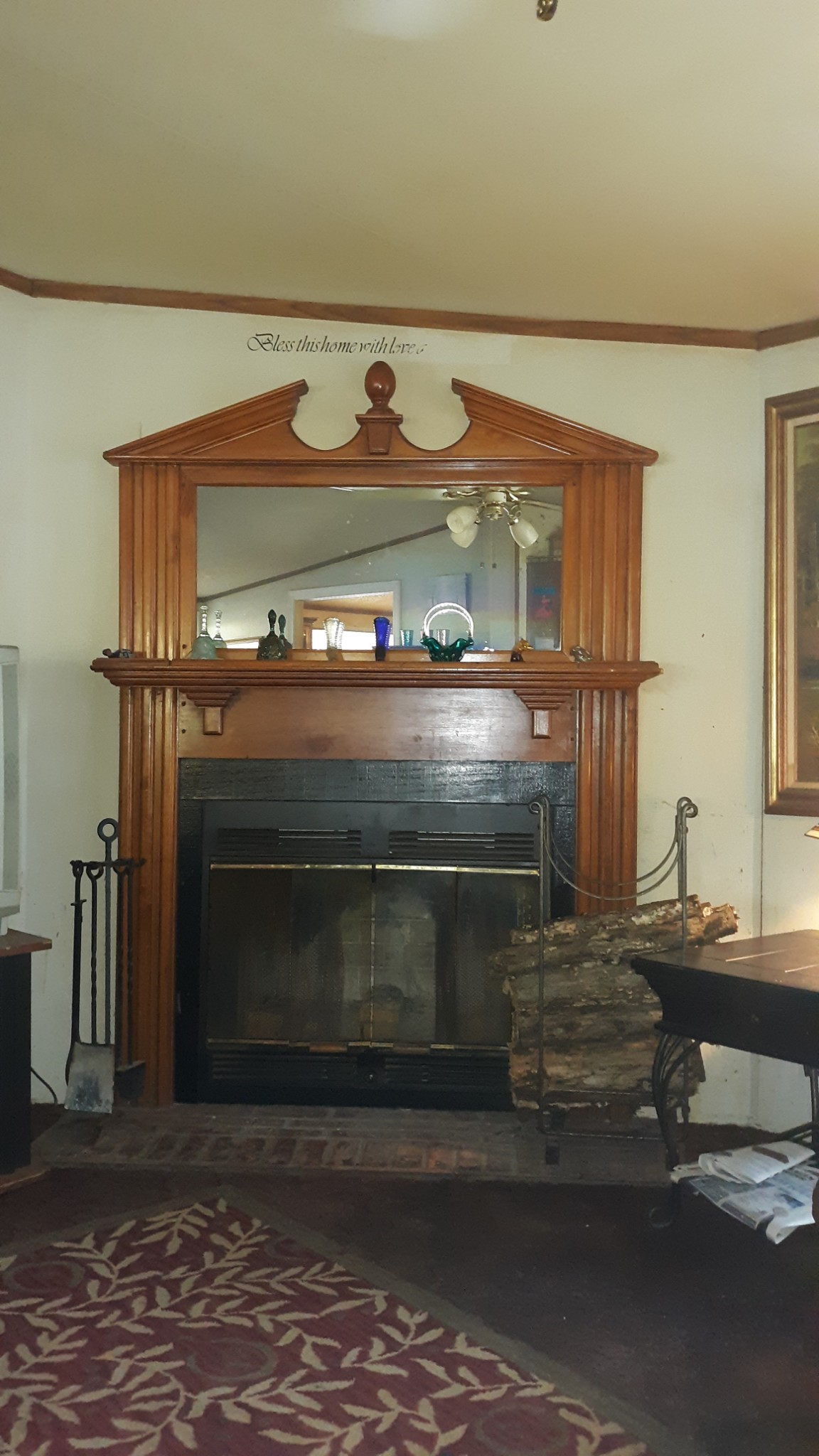 6611 Wesley Ridge Road Lyles, TN 37098 - Photo 8 of 27 a stove top oven sitting inside of a kitchen