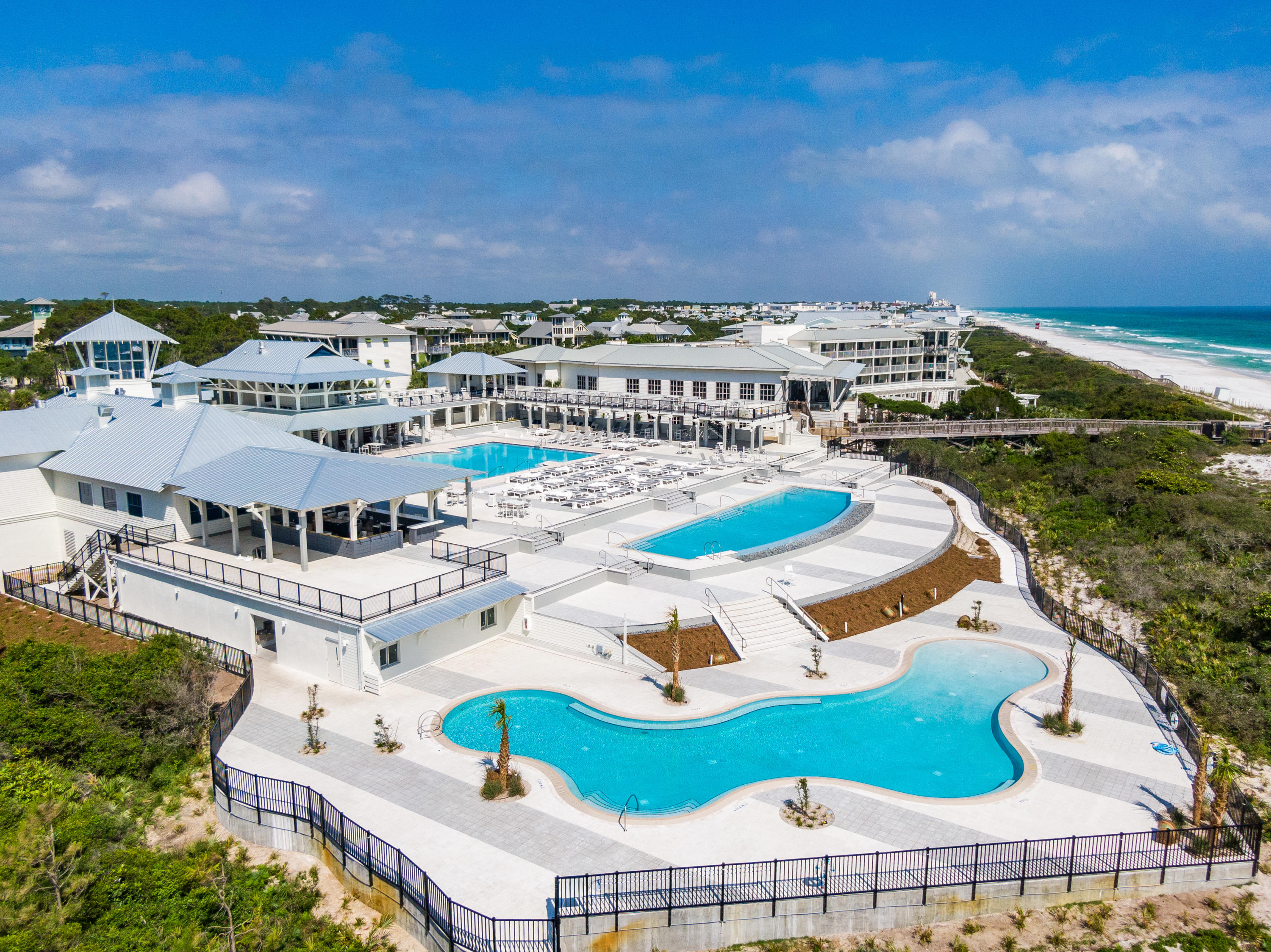Lot 9 Red Cedar Way Santa Rosa Beach, FL 32459 - Photo 7 of 10 Watercolor Beach Club Aerial-4