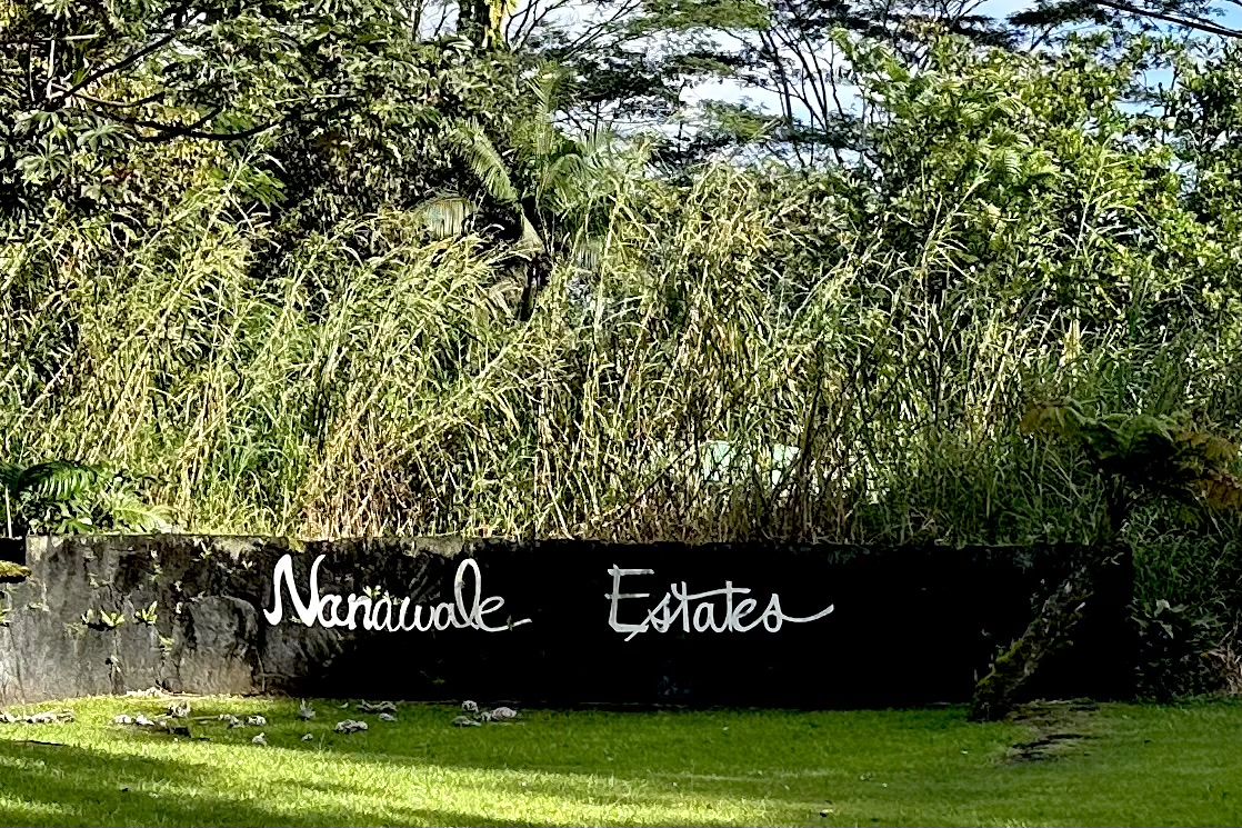 136 Dolphin Lane Pahoa, HI 96778 - Photo 17 of 21 a view of outdoor space with sign board