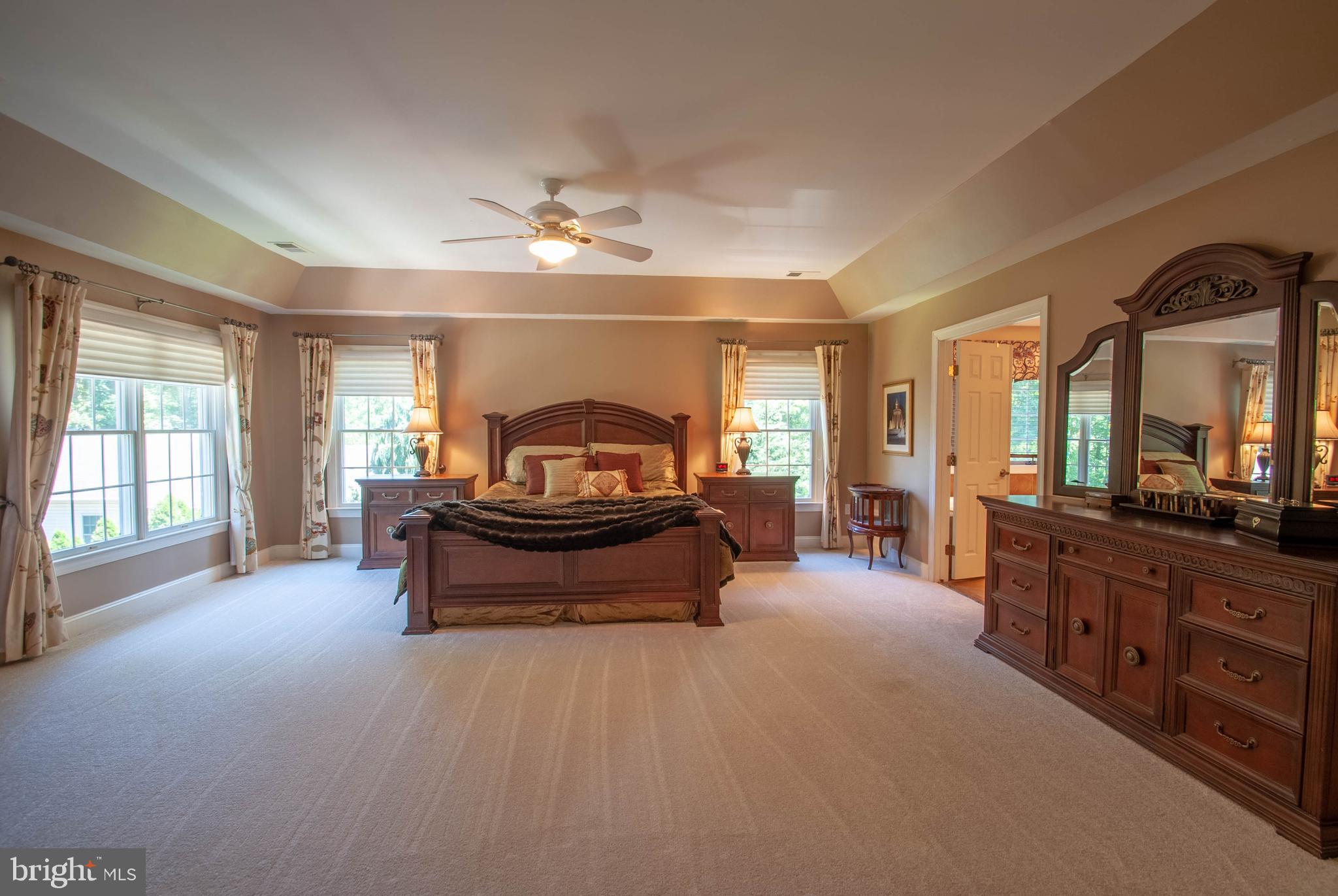 2002 Cortland Road Davidsonville, MD 21035 - Photo 19 of 43 Owners suite with a tray ceiling/newer carpeting