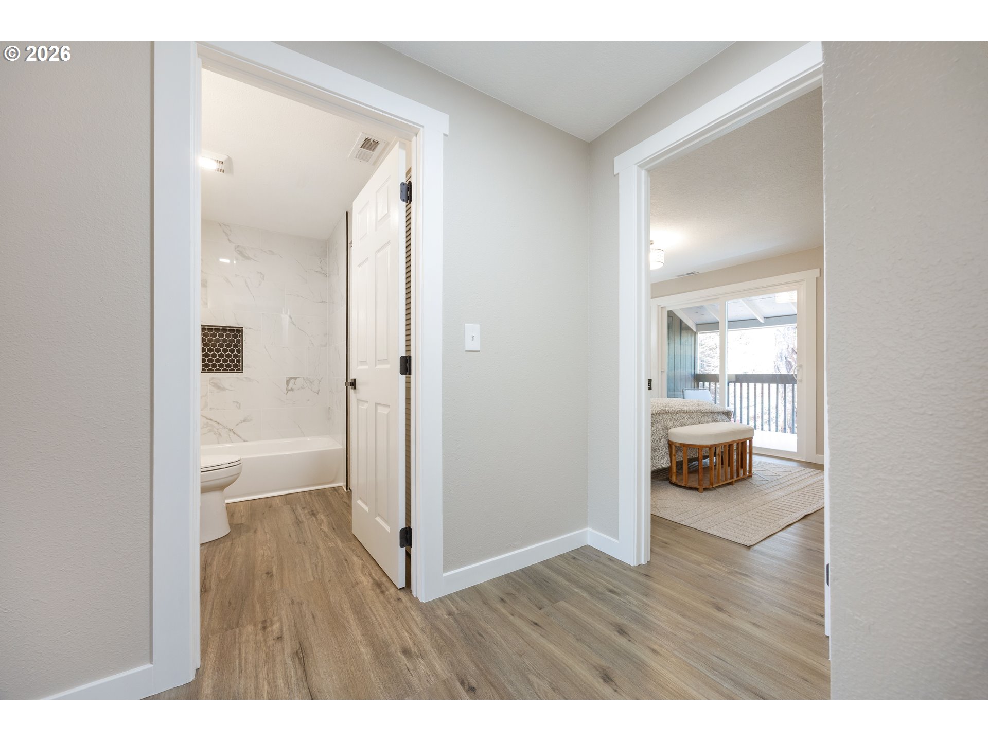 4921 Southwest 59th Avenue, Unit 6 Portland, OR 97221 - Photo 13 of 23 a bathroom with a toilet