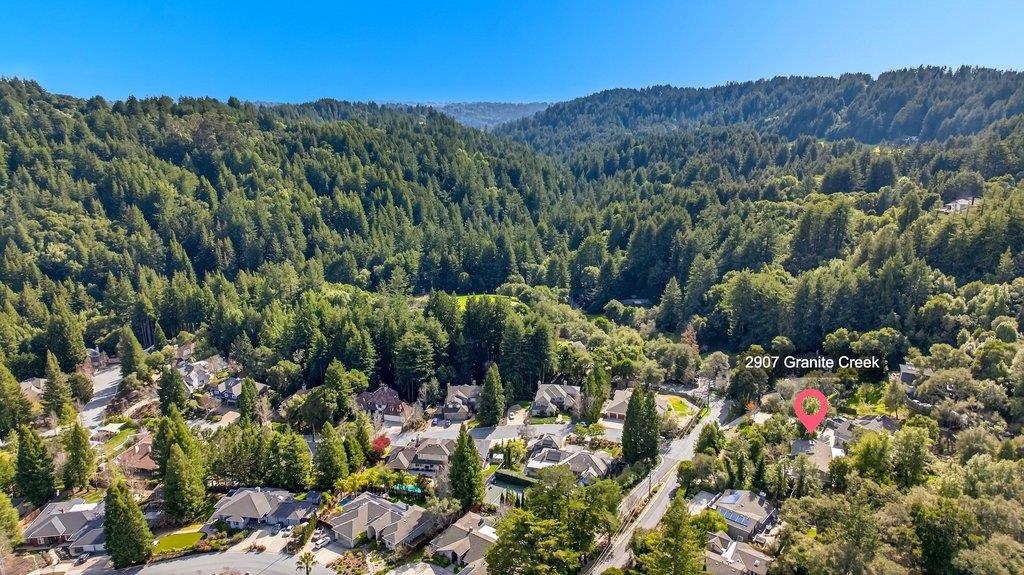 2907 Granite Creek Road Scotts Valley, CA 95066 - Photo 65 of 68 a view of a bunch of flowers and trees