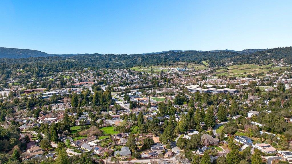 2907 Granite Creek Road Scotts Valley, CA 95066 - Photo 66 of 68 an aerial view of residential house and green space