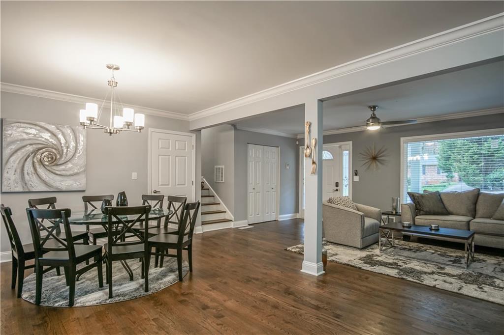 2640 Casher Drive Decatur, GA 30034 - Photo 18 of 40 a view of a dining room with furniture window and wooden floor