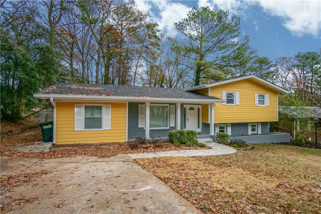 2640 Casher Drive Decatur, GA 30034 - Photo 3 of 40 a front view of a house with garden