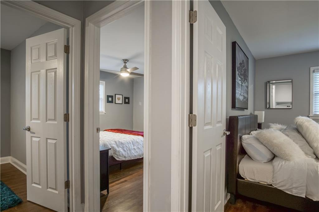 2640 Casher Drive Decatur, GA 30034 - Photo 35 of 40 a view of bedroom with wooden floor