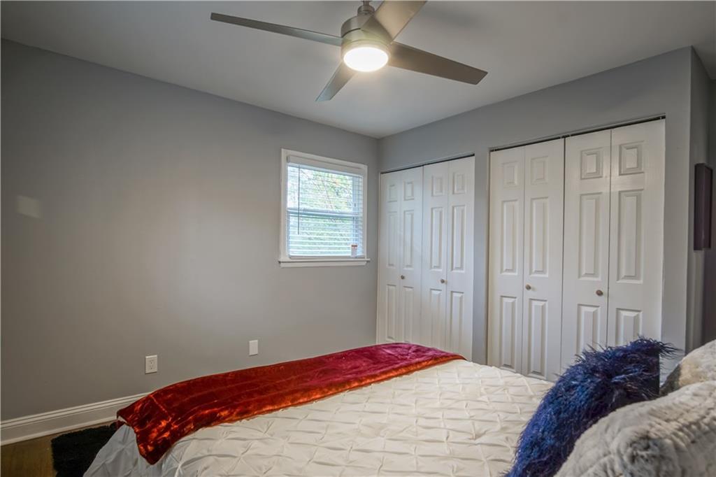 2640 Casher Drive Decatur, GA 30034 - Photo 40 of 40 a bedroom with a bed and a window