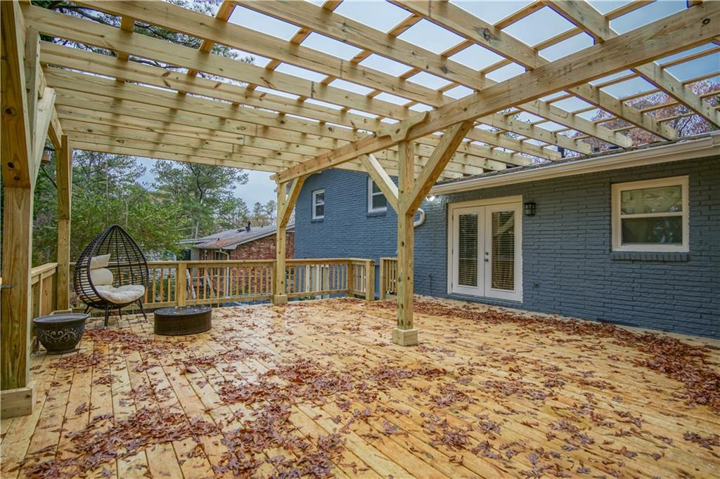 2640 Casher Drive Decatur, GA 30034 - Photo 10 of 40 a view of a house with a backyard