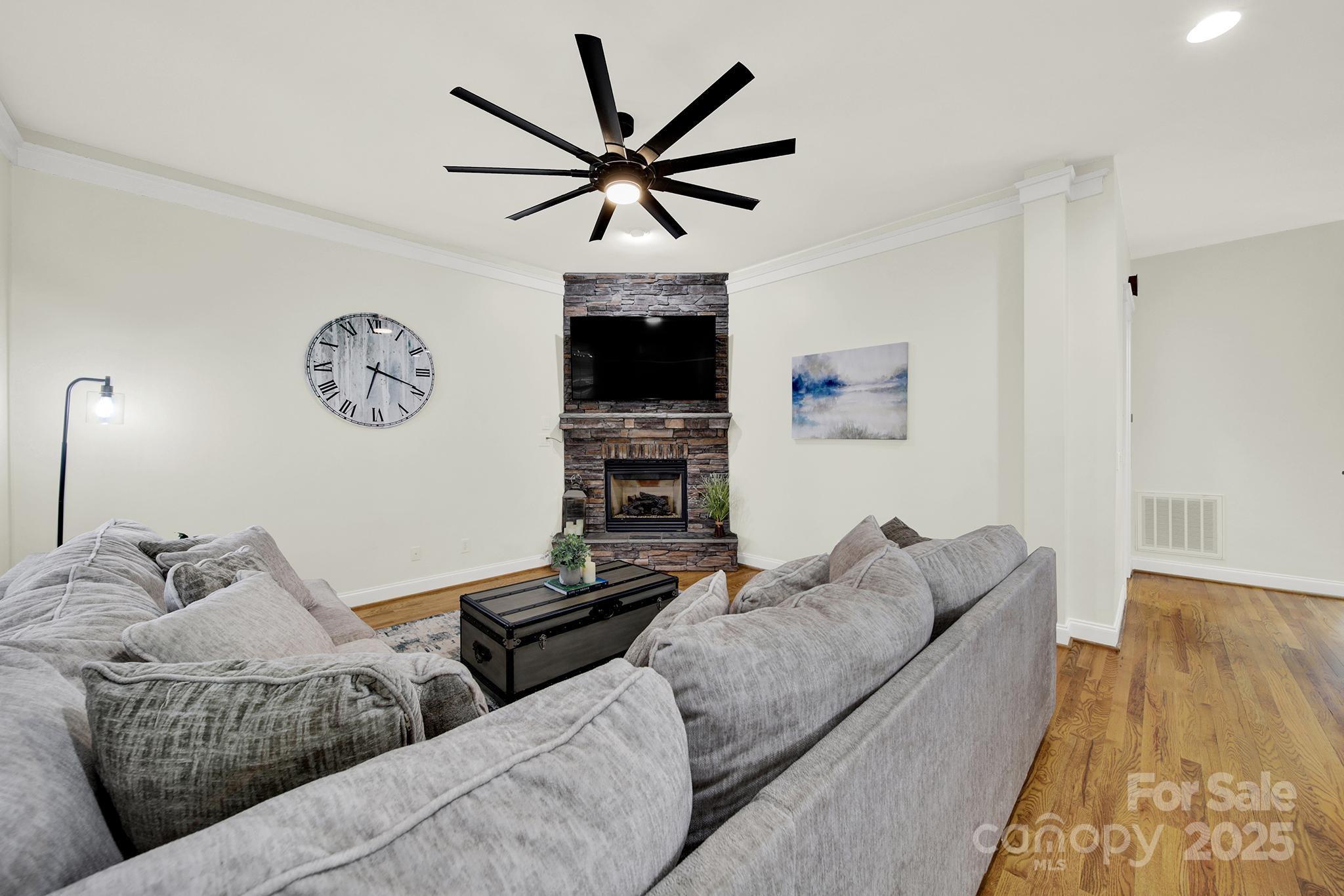 431 Third Baxter Street Fort Mill, SC 29708 - Photo 6 of 39 a living room with furniture and a flat screen tv