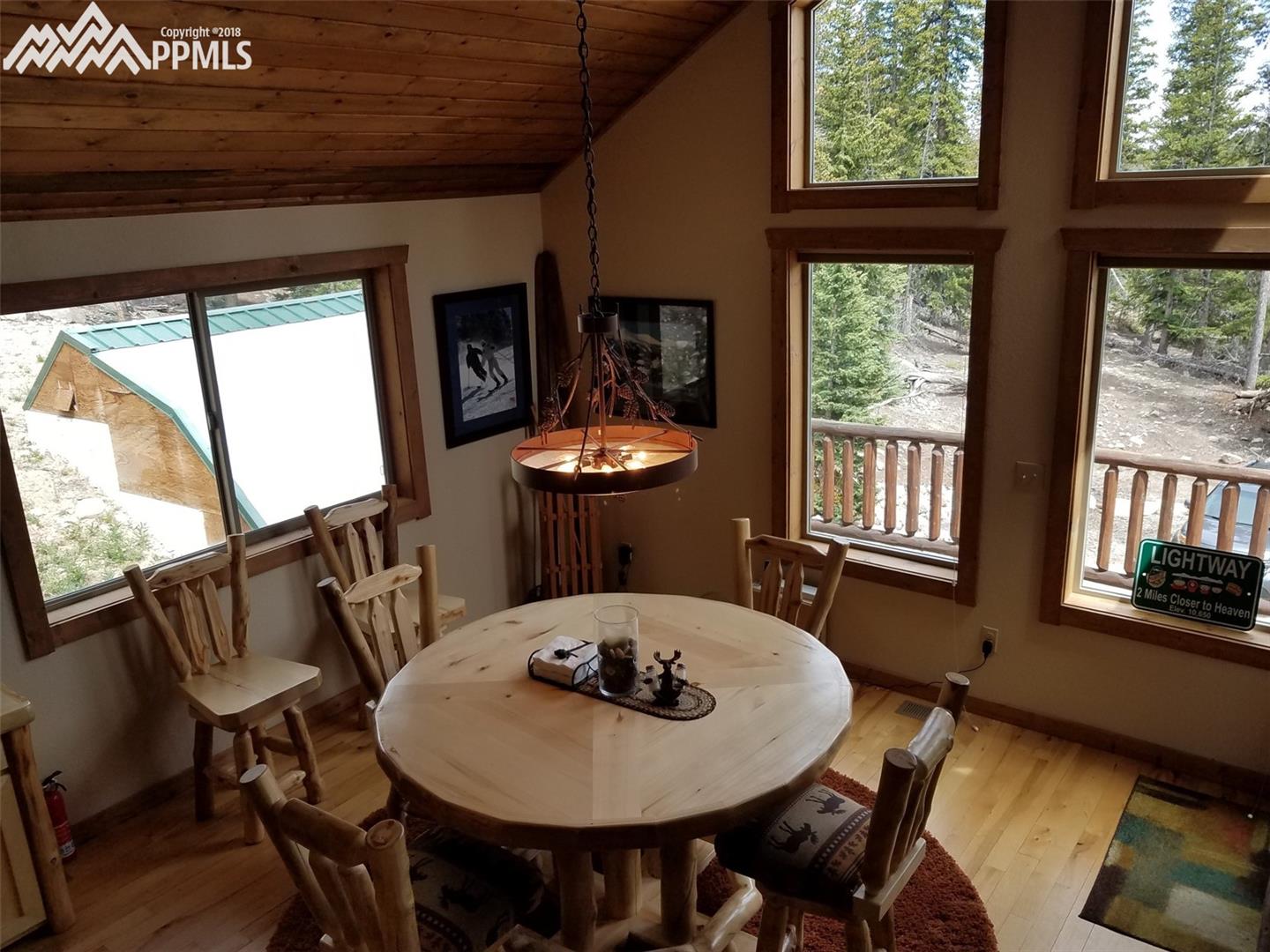 3333 Nugget Road Fairplay, CO 80440 - Photo 5 of 22 Sunny dining room