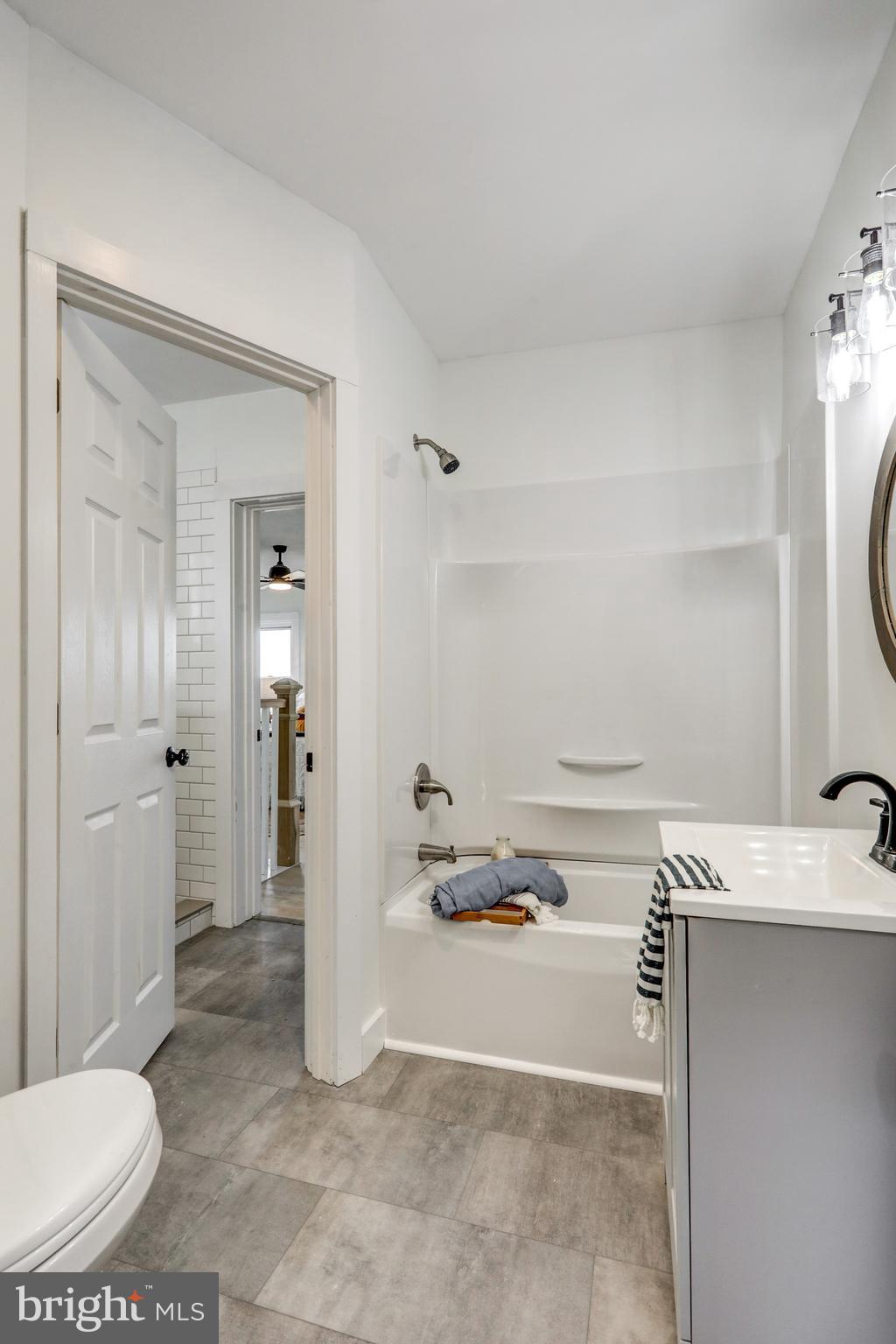 527 Garnet Avenue Lititz, PA 17543 - Photo 47 of 79 a bathroom with a sink and a mirror