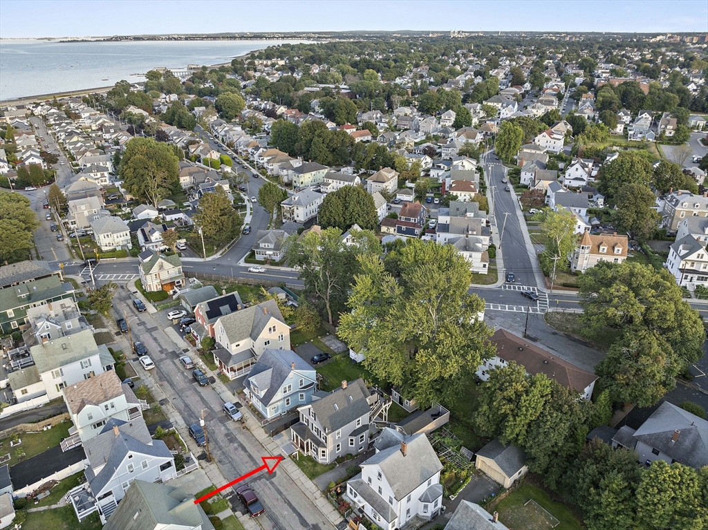 77 Botolph Street Quincy, MA 02171 - Photo 42 of 42 an aerial view of a city with lots of residential buildings