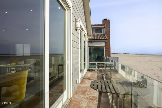 a view of an ocean and beach