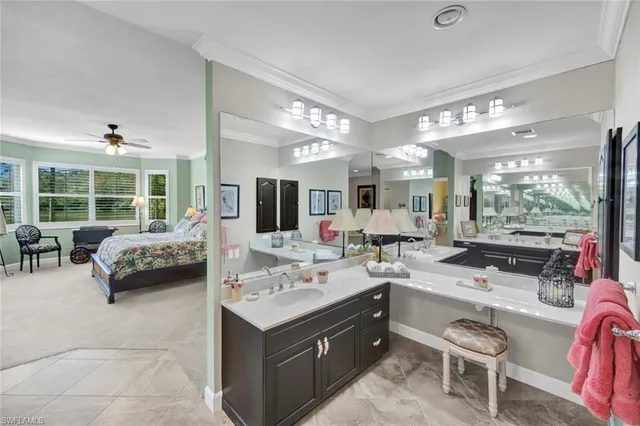 a room with furniture and a window