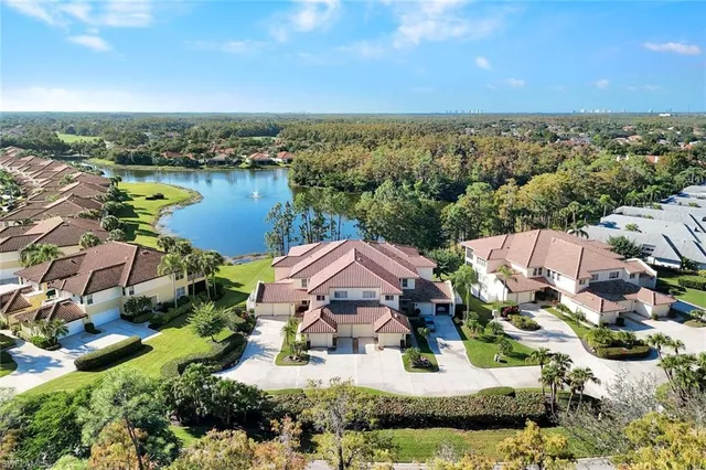 a outdoor space with lots of tables and chairs