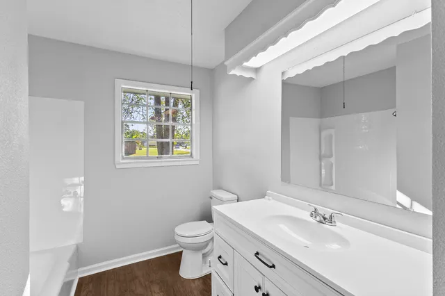 a bathroom with a sink and a toilet