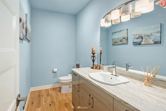 a bathroom with a sink and a toilet
