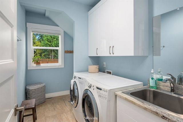 a view of kitchen and sink