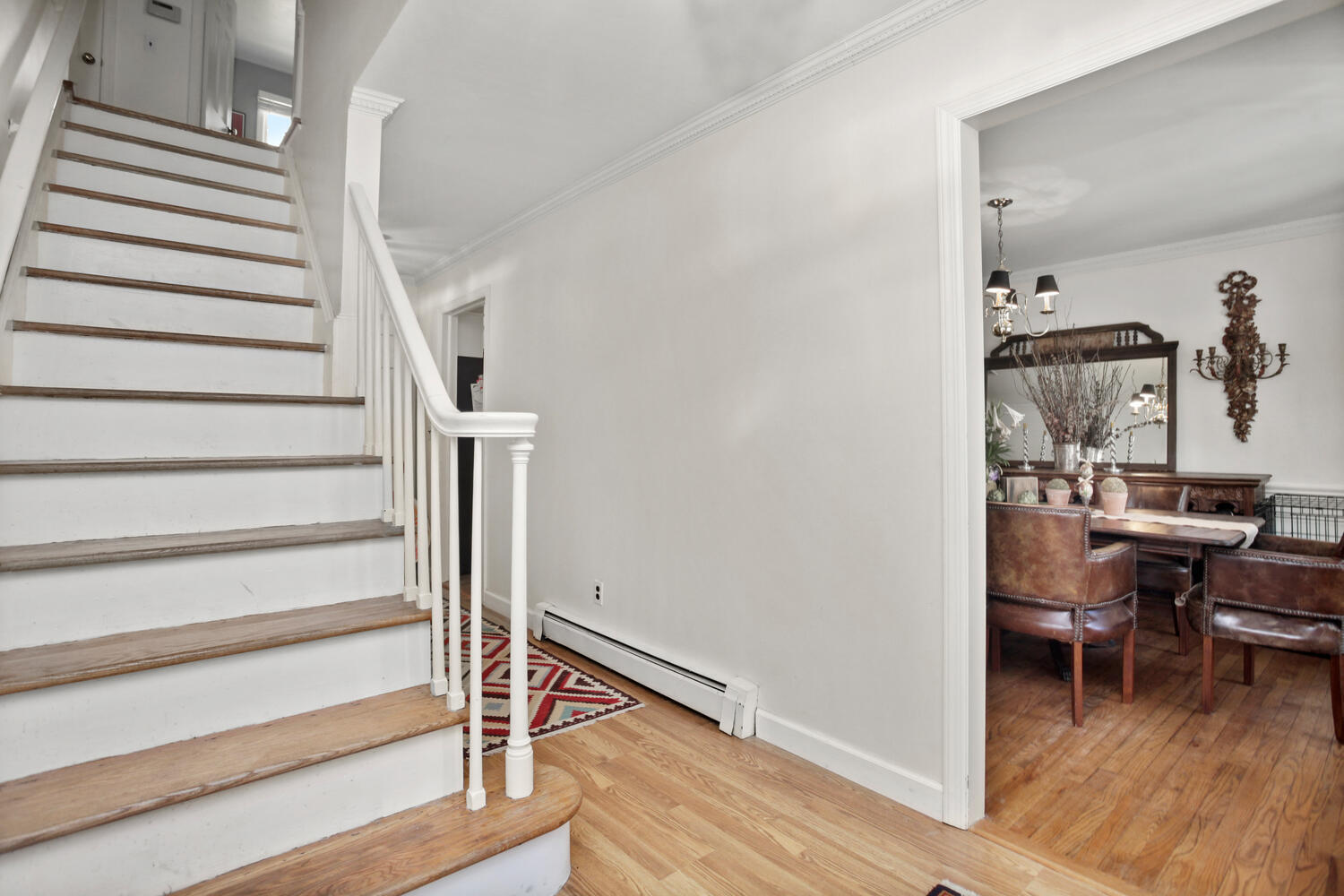 190 Briscoe Road New Canaan, CT 06840 - Photo 4 of 21 a view of entryway and hall with wooden floor