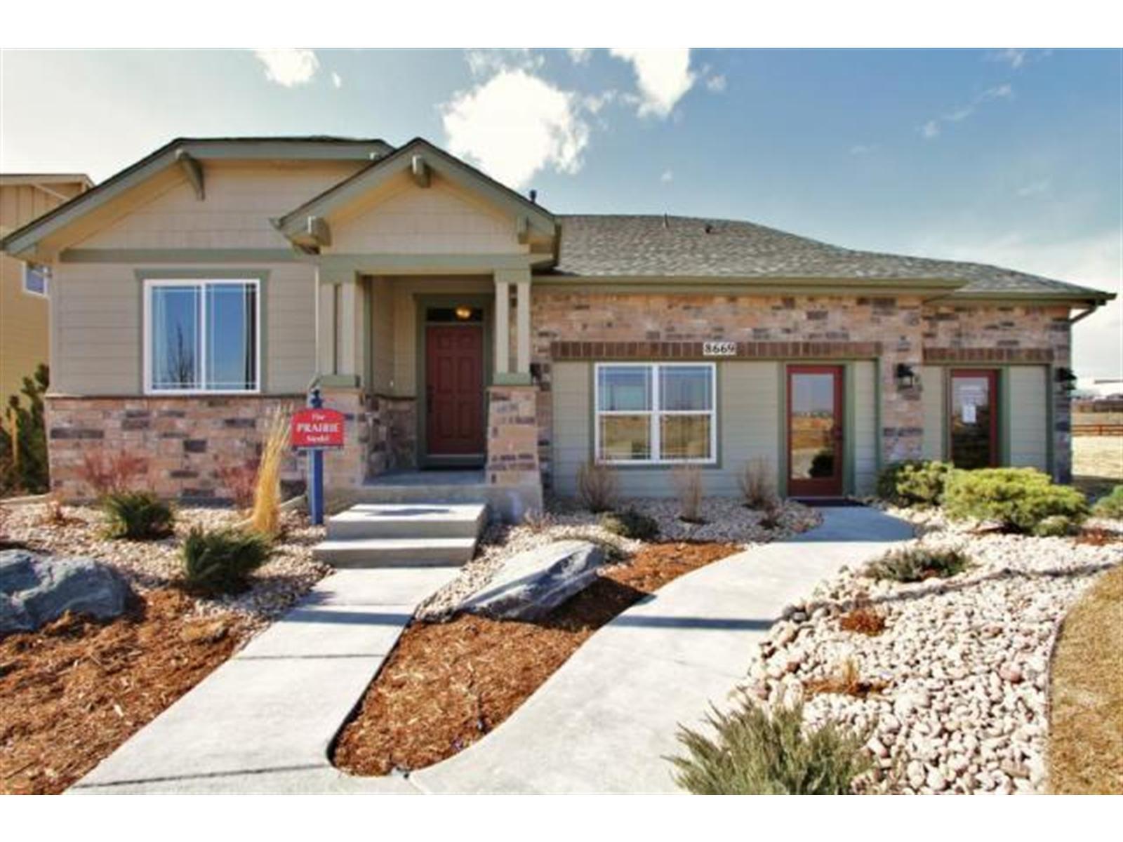 8669 Raspberry Drive Frederick, CO 80504 - Photo 1 of 1 front view of a house with a outdoor space