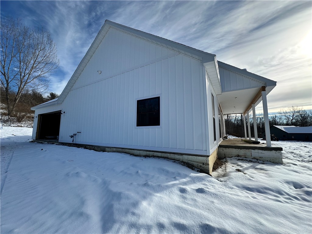 6125 East Lake Road Conesus, NY 14435 - Photo 11 of 21 Side with garage