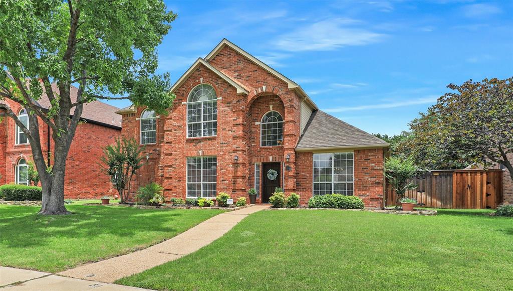 2809 Valley Spring Drive Plano, TX 75025 - Photo 1 of 1 Traditional home with brick siding and a shingled roof