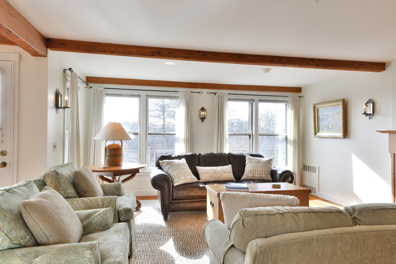 325 Polpis Road Nantucket, MA 02554 - Photo 8 of 49 Living Room with views of conservation