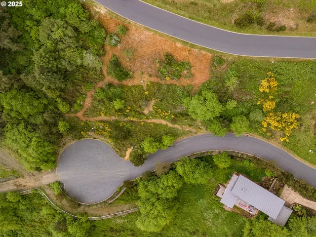 a view of city and mountain