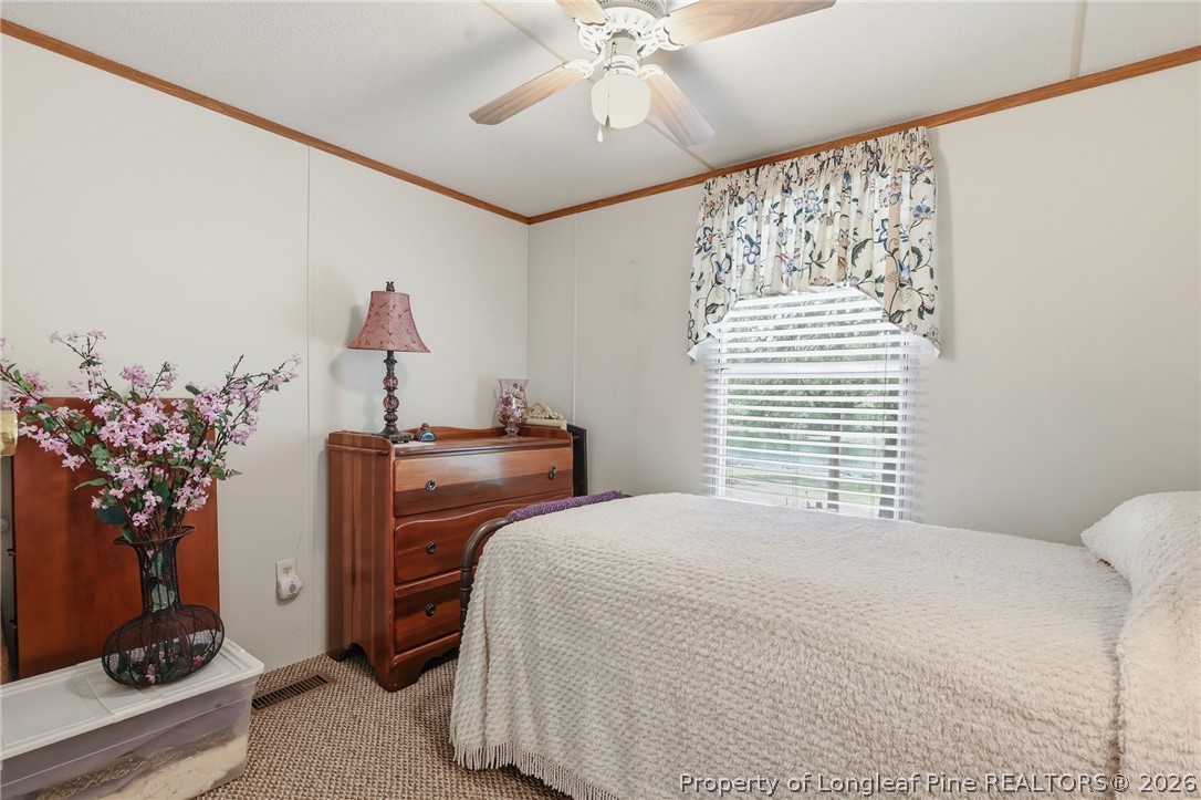 10400 Ruth Vinson Road Autryville, NC 28318 - Photo 47 of 49 a bedroom with a bed and a potted plant