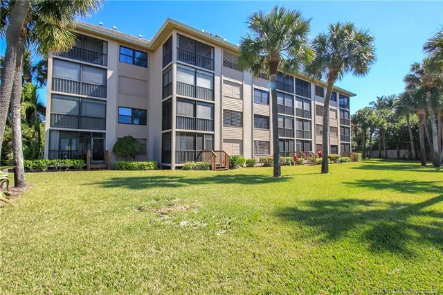 a view of building with garden