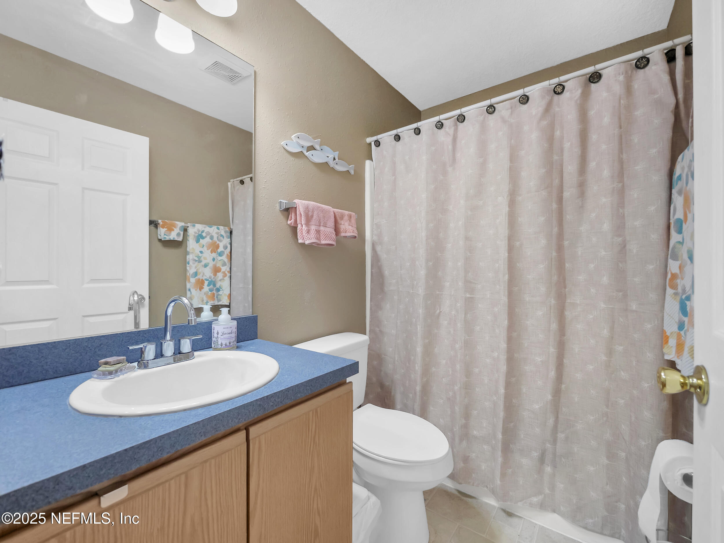 1193 4 Mile Road St. Augustine, FL 32084 - Photo 22 of 54 a bathroom with a sink and a mirror
