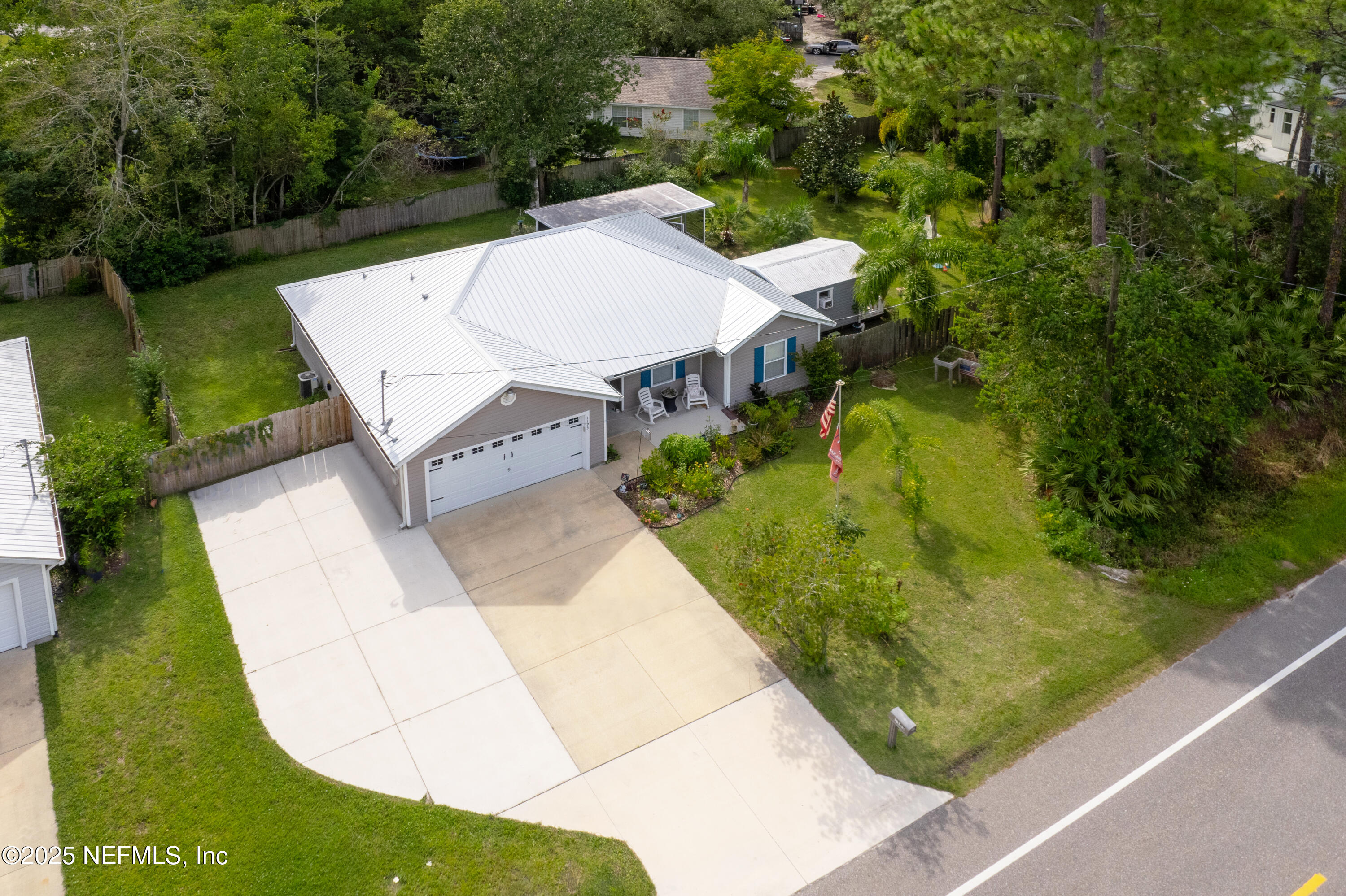 1193 4 Mile Road St. Augustine, FL 32084 - Photo 42 of 54 an aerial view of a house