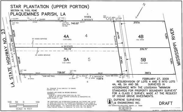 $200,000 | 0 Lot 4a & 4b On Highway, Belle Chasse, LA 70037
