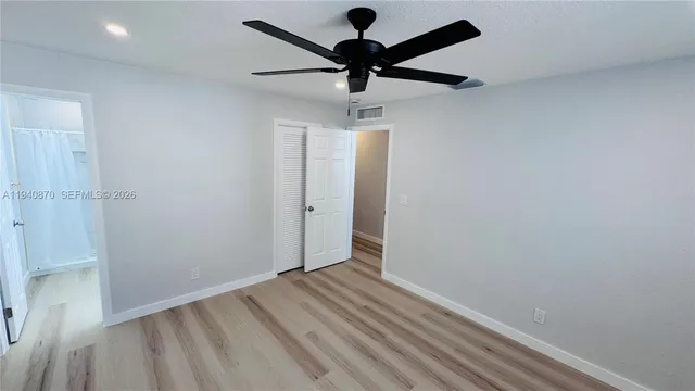 a view of empty room