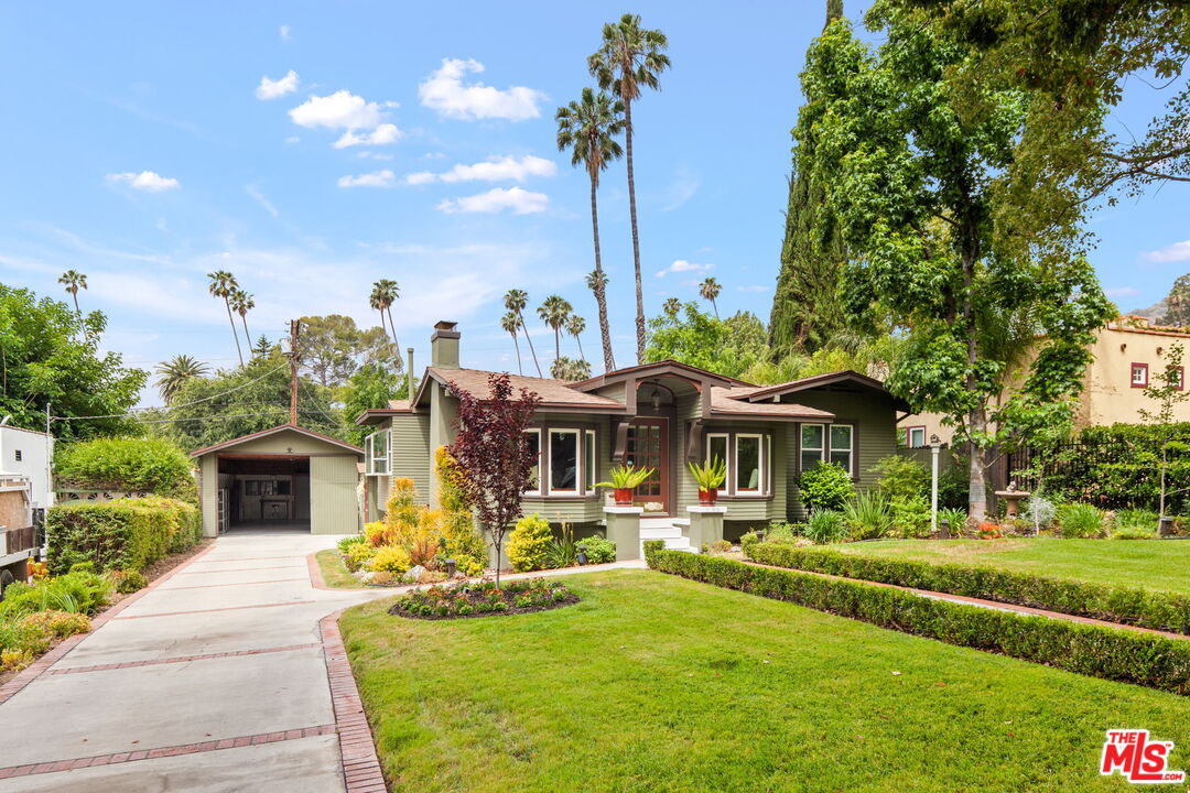 5159 Shearin Avenue Los Angeles, CA 90041 - Photo 5 of 47 a front view of house with yard and green space