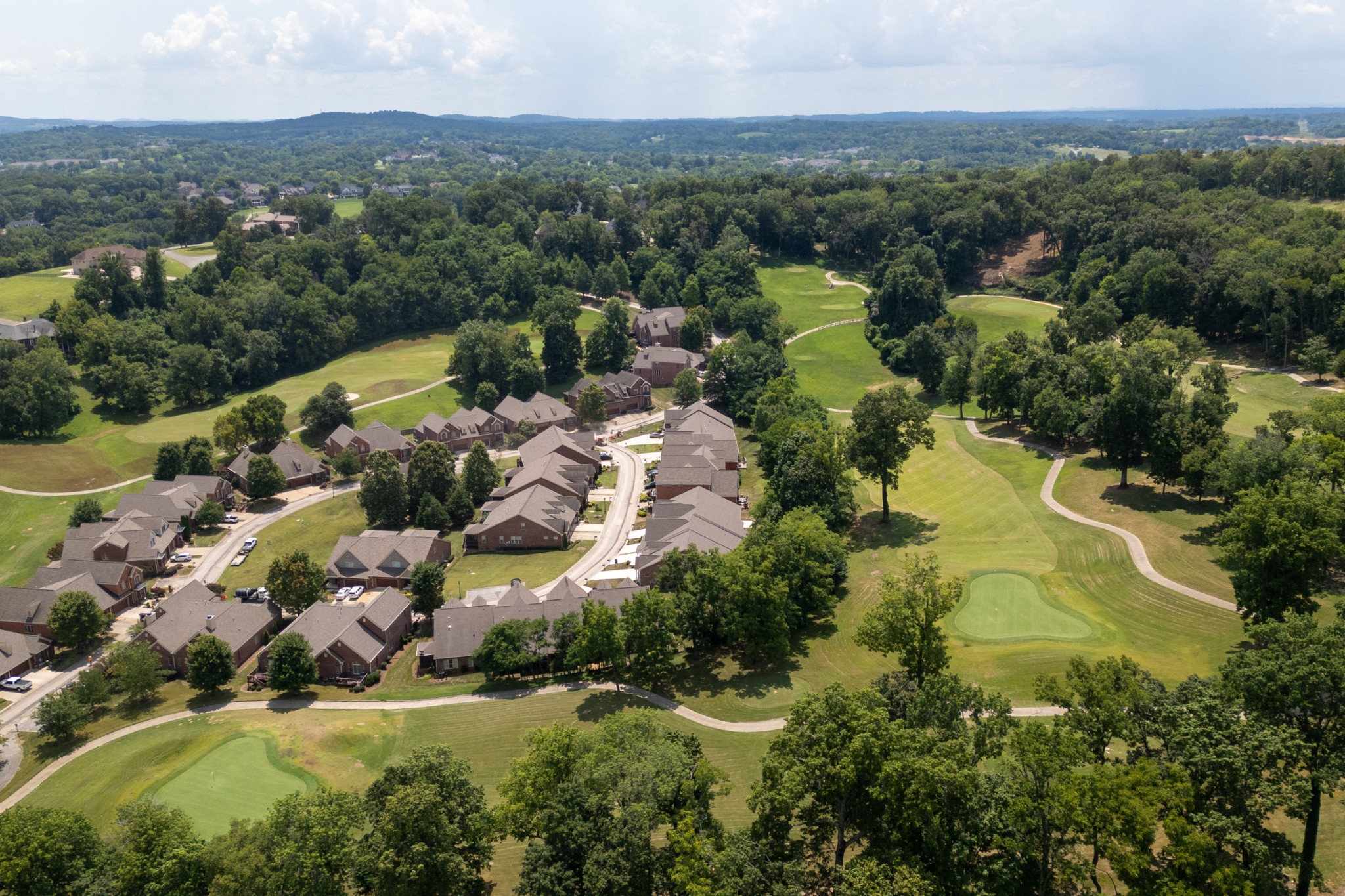 114 Nickolas Circle Lebanon, TN 37087 - Photo 53 of 53 an aerial view of residential houses with outdoor space and trees