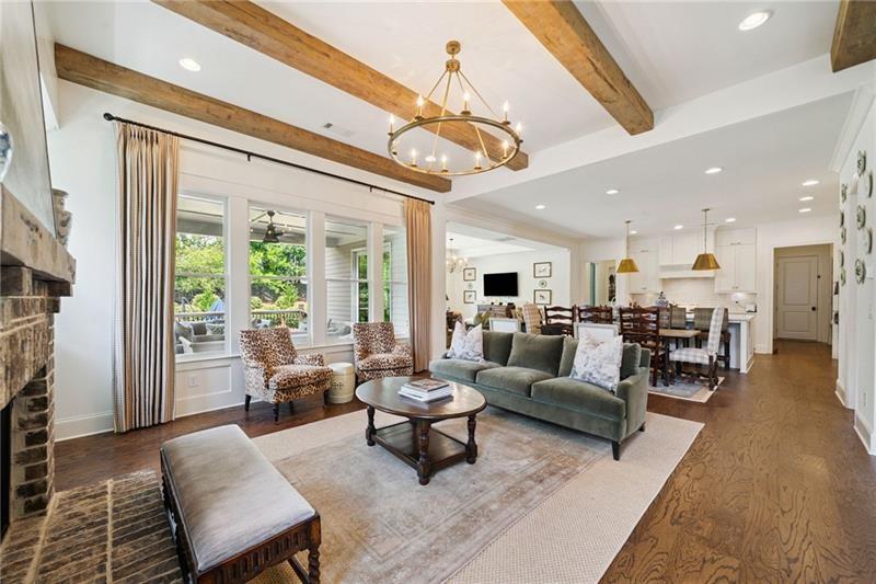 2755 Rustic Lk Terrace Cumming, GA 30041 - Photo 83 of 141 a living room with furniture and a large window