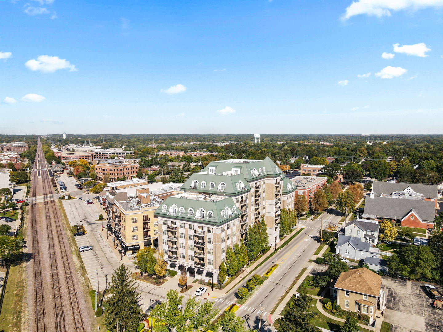 1 Renaissance Place, Unit 911 Palatine, IL 60067 - Photo 15 of 17 an aerial view of multiple house