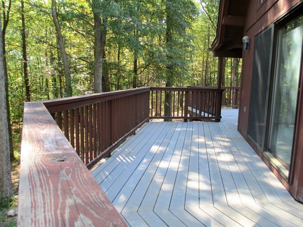 206 Old Stage Road Hatfield, MA 01088 - Photo 4 of 22 a view of wooden balcony with outdoor space