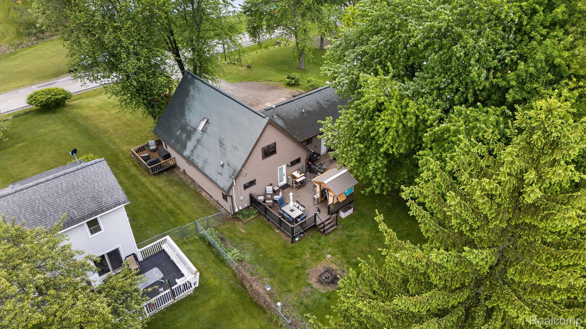 1280 Petts Road Fenton, MI 48430 - Photo 58 of 62 View from above of property