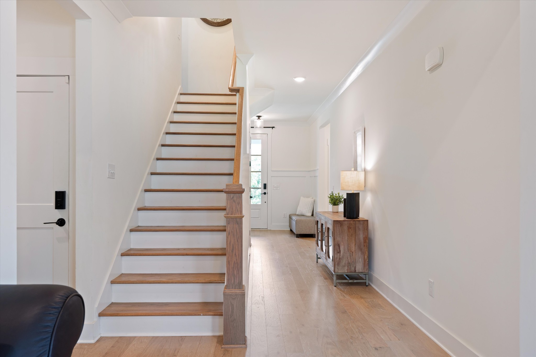 4051 John Marsh Road Spring Hill, TN 37174 - Photo 12 of 46 a view of entryway and hall with wooden floor