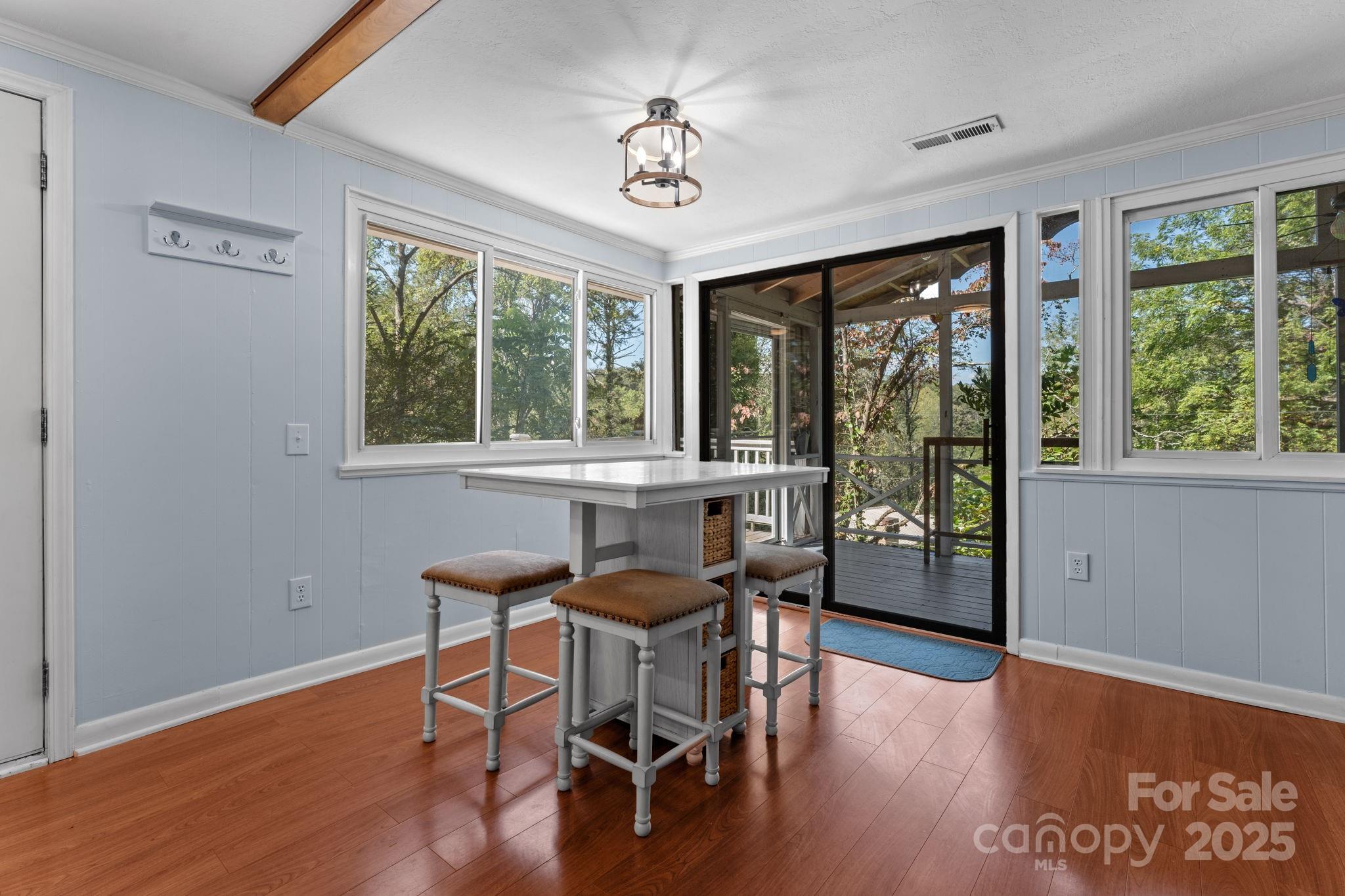 30 Maxies Corner Road Franklin, NC 28734 - Photo 14 of 33 a dining room with furniture window wooden floor