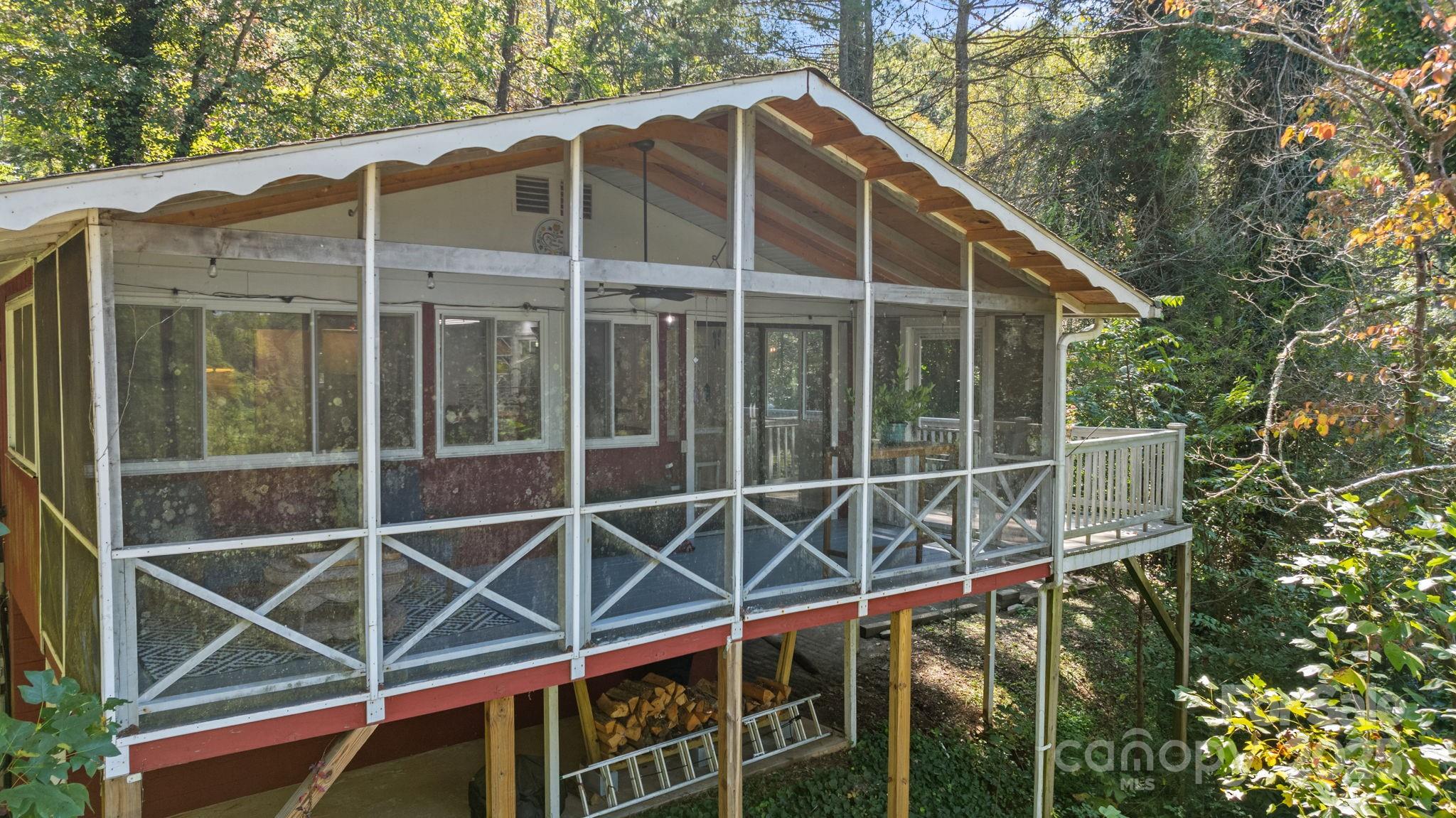 30 Maxies Corner Road Franklin, NC 28734 - Photo 27 of 33 a view of a house with a yard