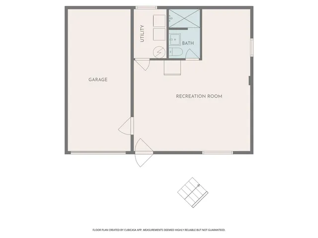 a picture of a room with a white wall and a white wall