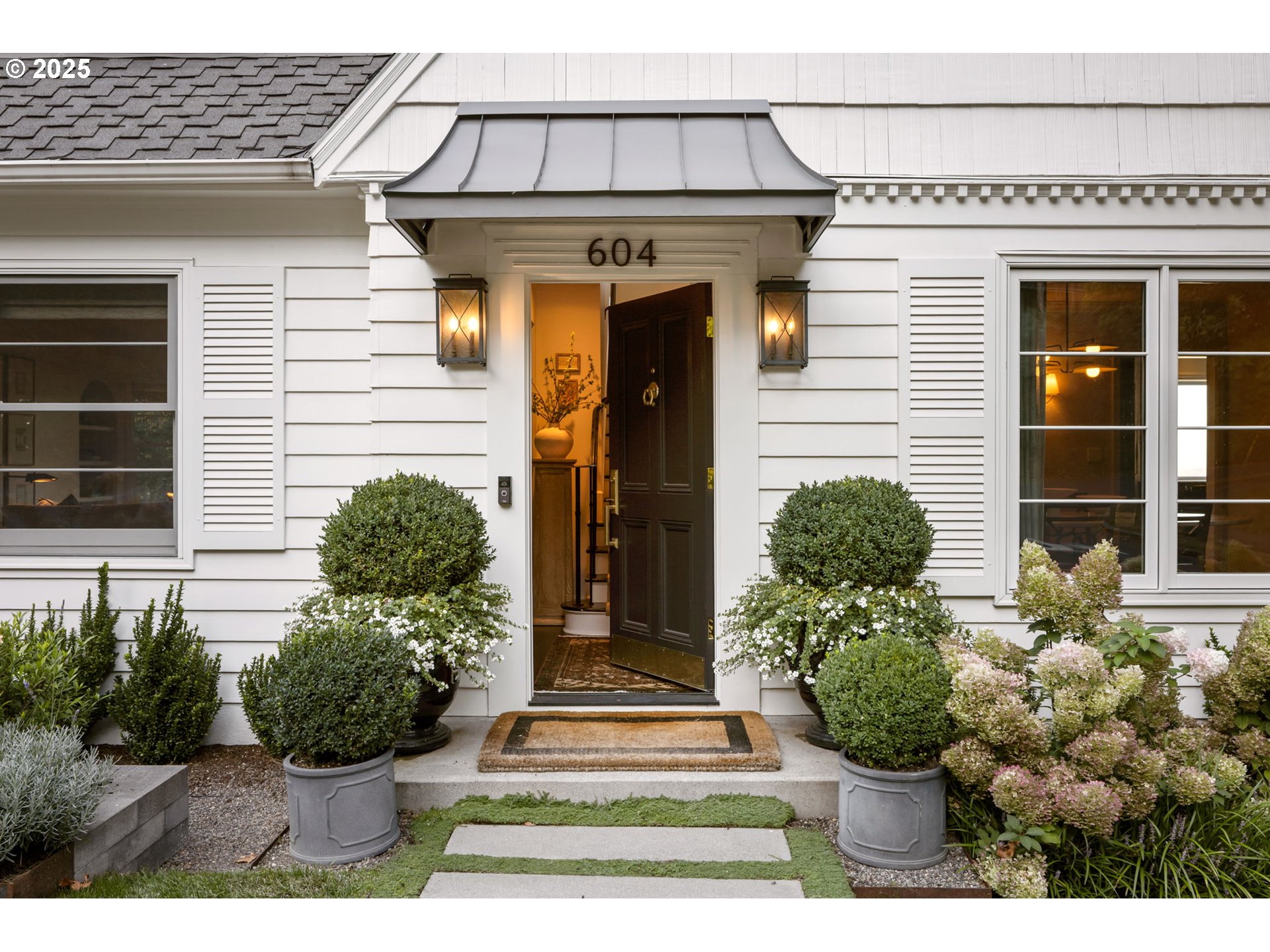 604 Northwest MacLeay Boulevard Portland, OR 97210 - Photo 2 of 46 a view of a entryway door front of house