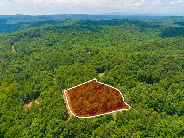a view of a swimming pool with a yard