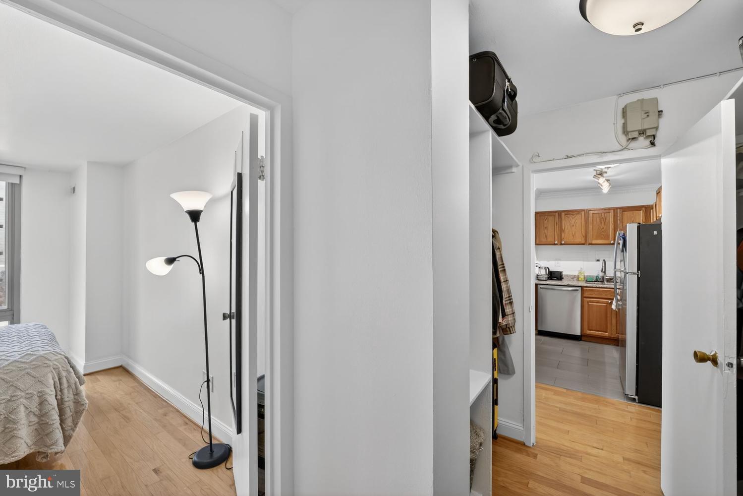 950 25th Street Northwest, Unit 406N Washington, DC 20037 - Photo 17 of 27 Bedroom secluded from the main living area